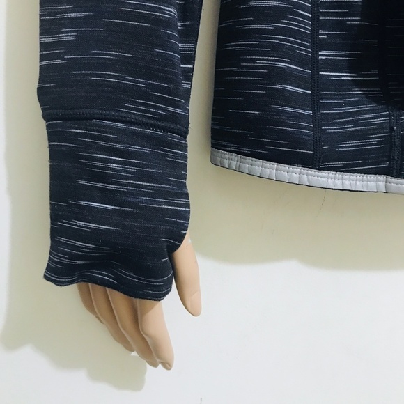 GAP GAPFit Athletic Track Gym Running Zippered Jacket sz M - Picture 11 of 13